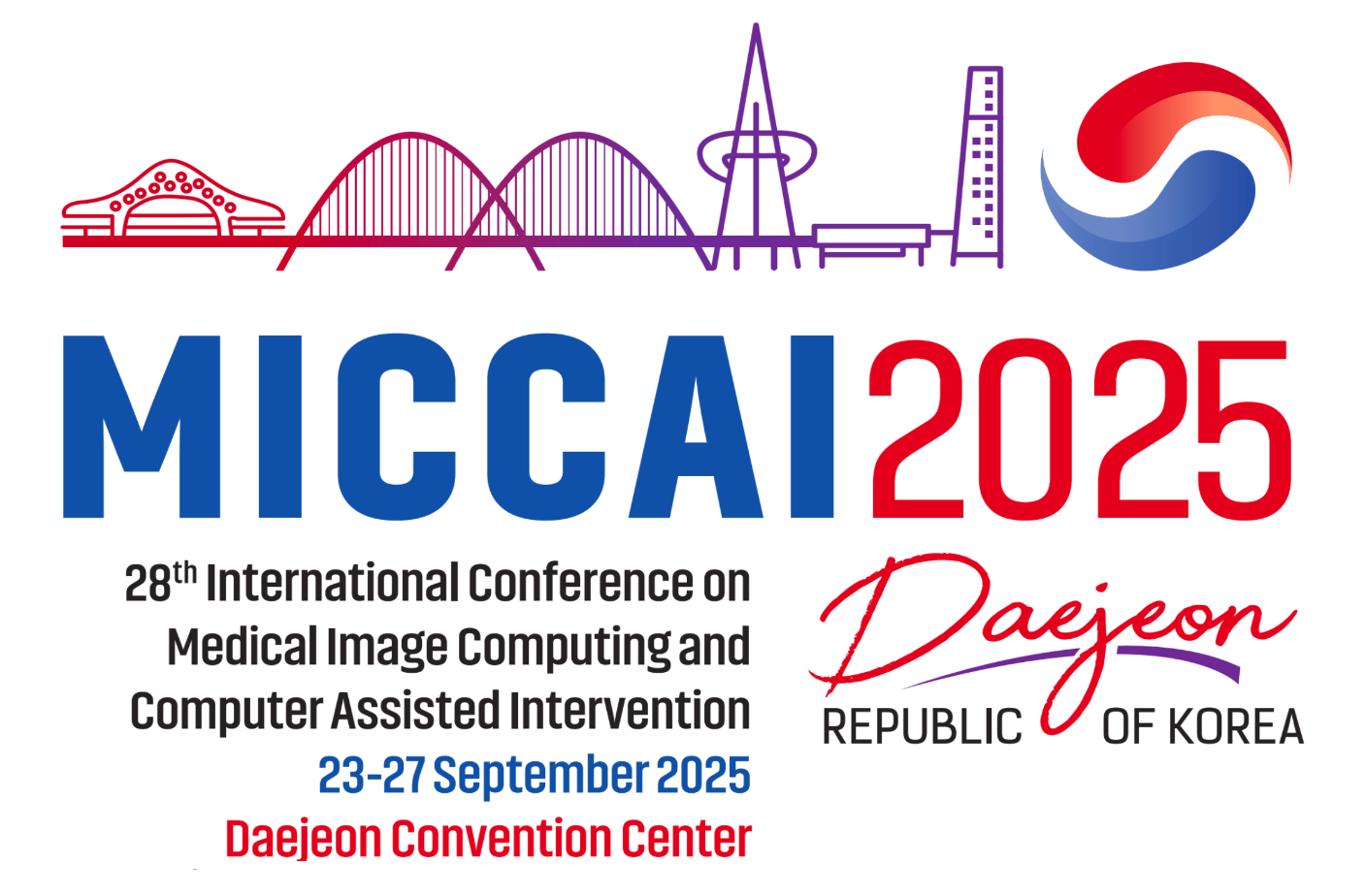 7 papers got accepted by MICCAI 2025!
